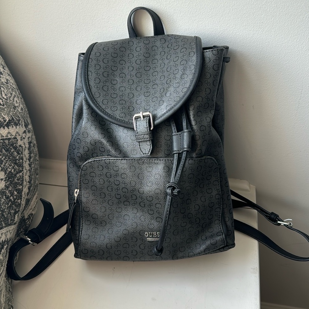 Mini Guess Leather Backpack